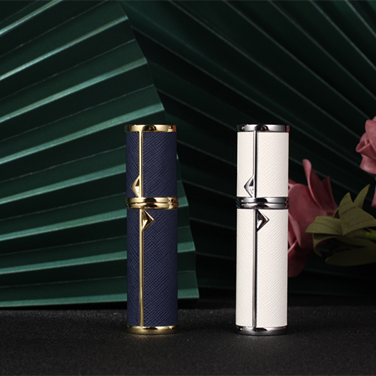 Luxury Leather Perfume Wholesale Glass Bottles Bottle Spray Botella De Perfume De Lujo Botella De Perfume De Vidrio Glass Bottle