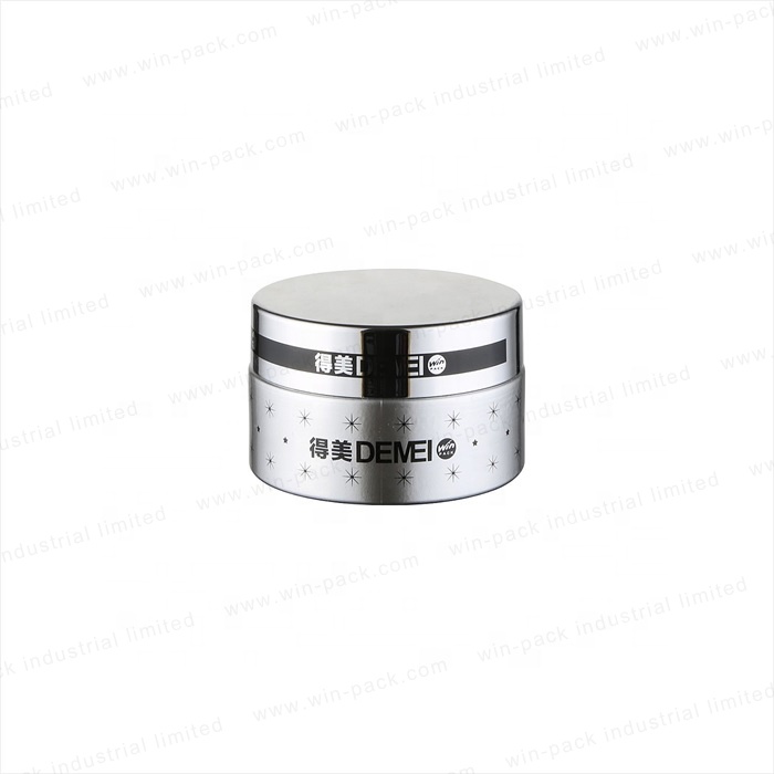 Luxury New Design Double Chamber Glass Cream Jar 15ml*2 35ml*2 With High Quality Low Price