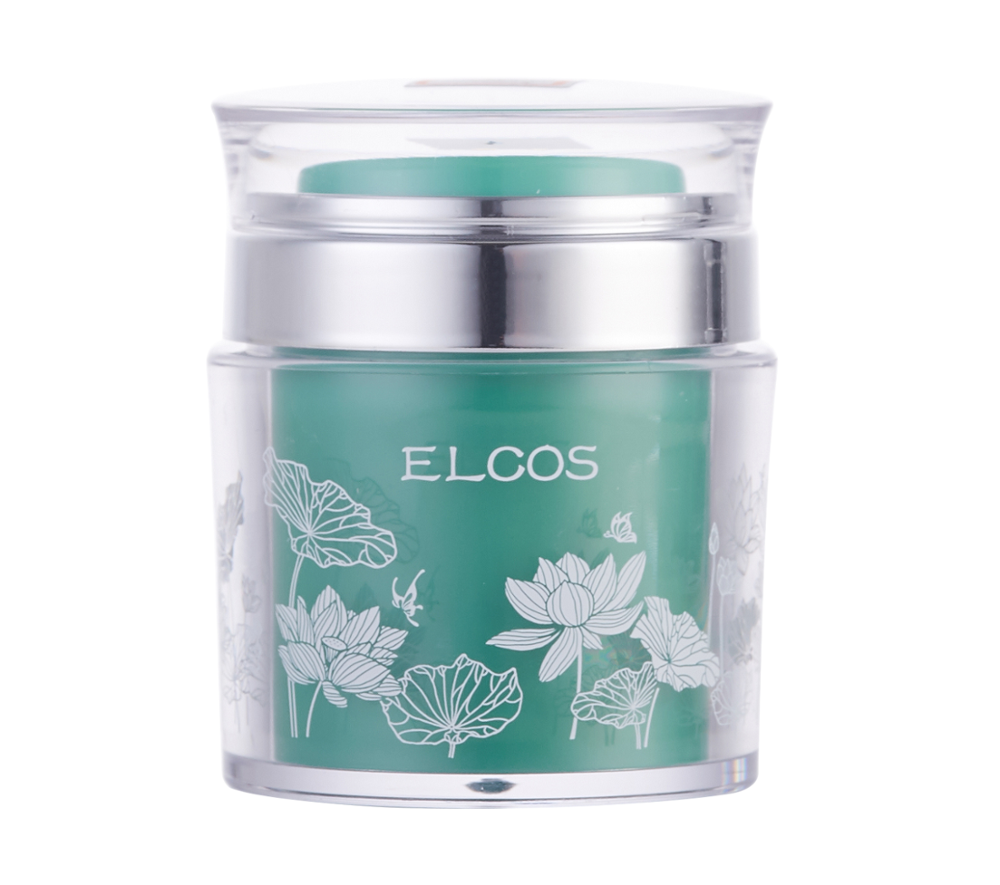 Luxury Personal Care Cream Acrylic Material Cosmetic Containers and Packaging Airless Jar