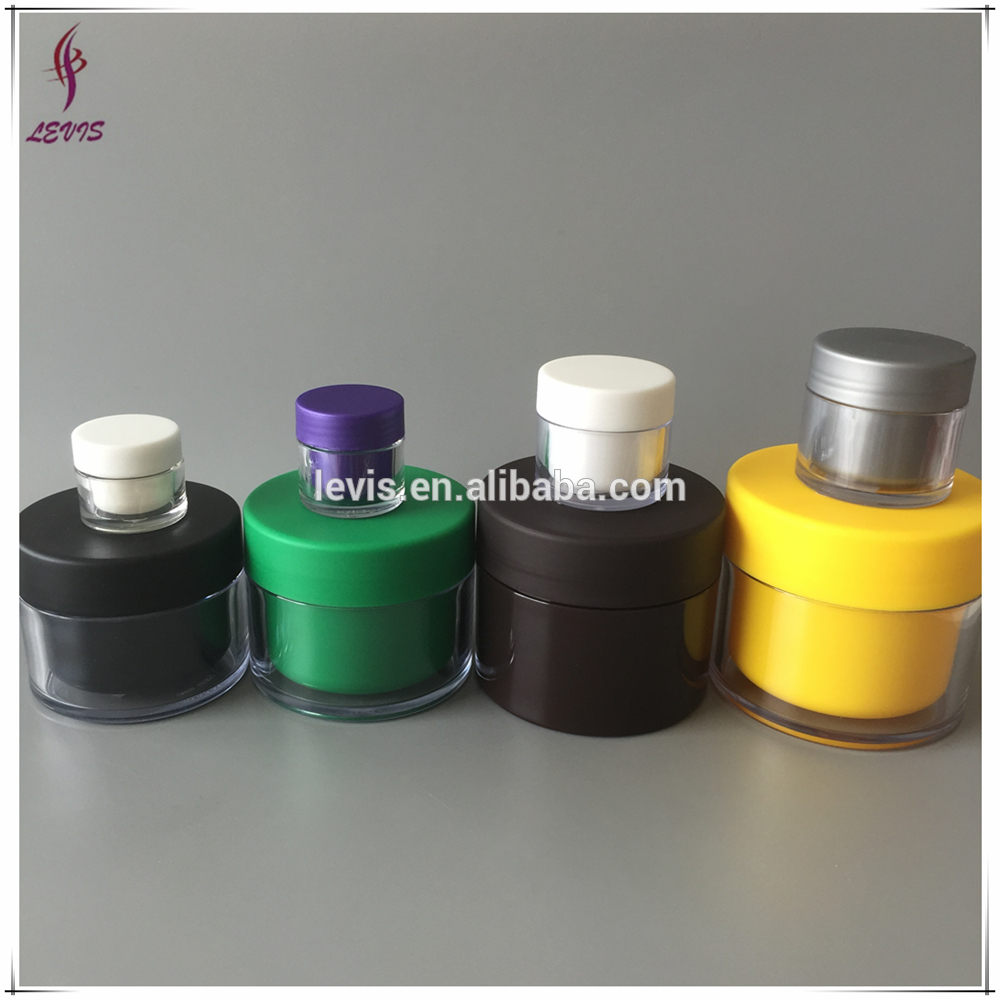 Luxury Plastic Double Walled Hair Cream Jars 300 ml