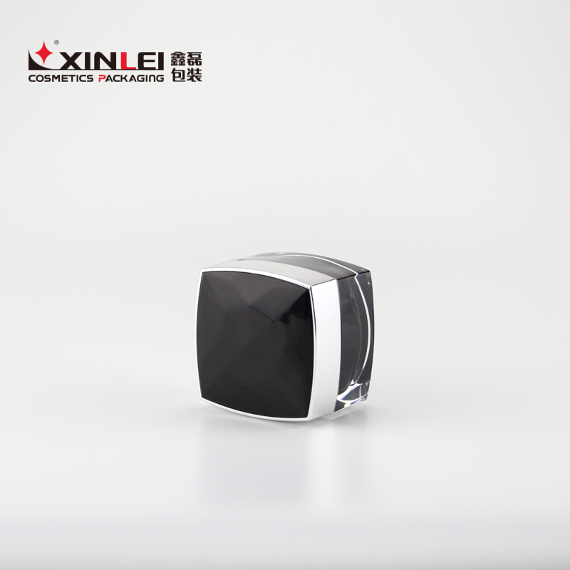 Luxury Plastic Skin Care Cream Acrylic Empty Cosmetic Jar 50g