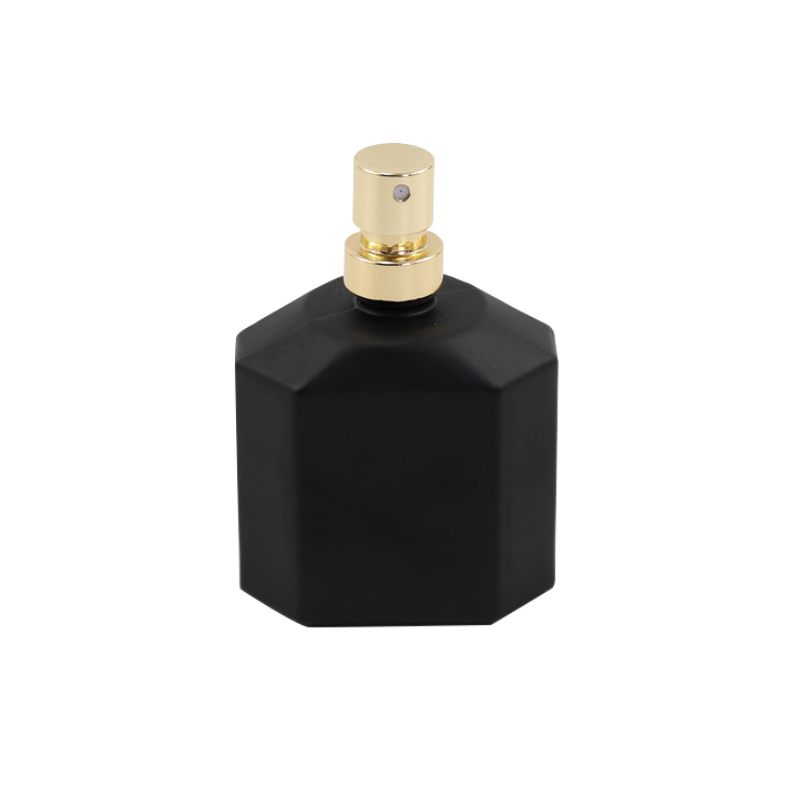 Luxury Portable 30ml Black Pump Sprayer Glass Vintage Perfume Bottles