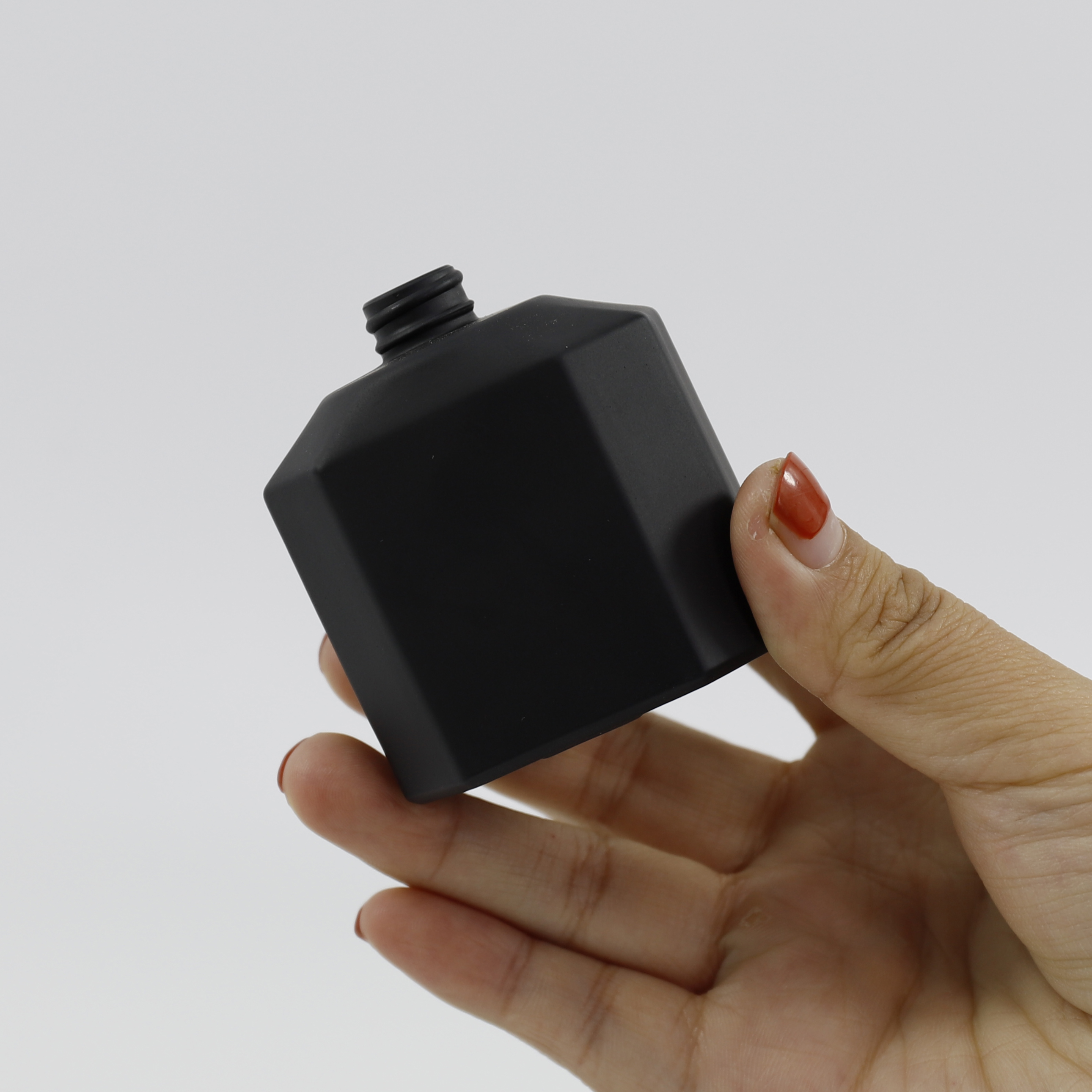 Luxury Portable 30ml Black Pump Sprayer Glass Vintage Perfume Bottles