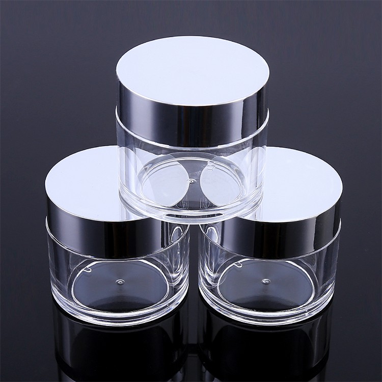 Luxury Quality 0.5Oz Empty Makeup Acrylic Powder Container For Make-Up Cream