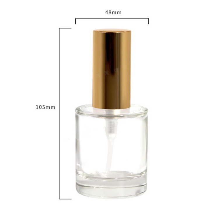 Luxury Rectangular Wholesale Luxury 15ml 30ml 100ml Clear Empty Square Shaped Glass Spray Perfume Bottle