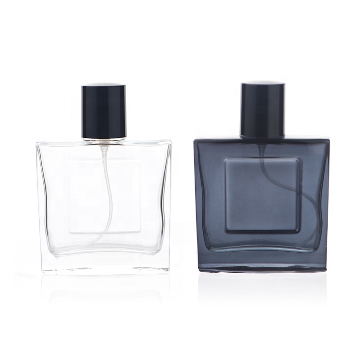 Luxury Rose Cut 30ml Spray Wedding Favor Round Perfume Glass Bottle With Golden Ring Cap