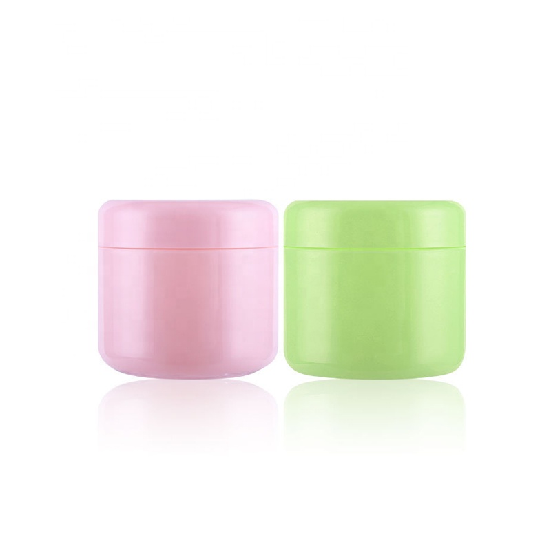 Luxury Round 30g 50g 100g 120g PP Plastic Cosmetic Jar for Skin Care Cream