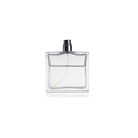 Luxury Screw top empty 60ml Square glass perfume spray bottle for perfume glass bottle