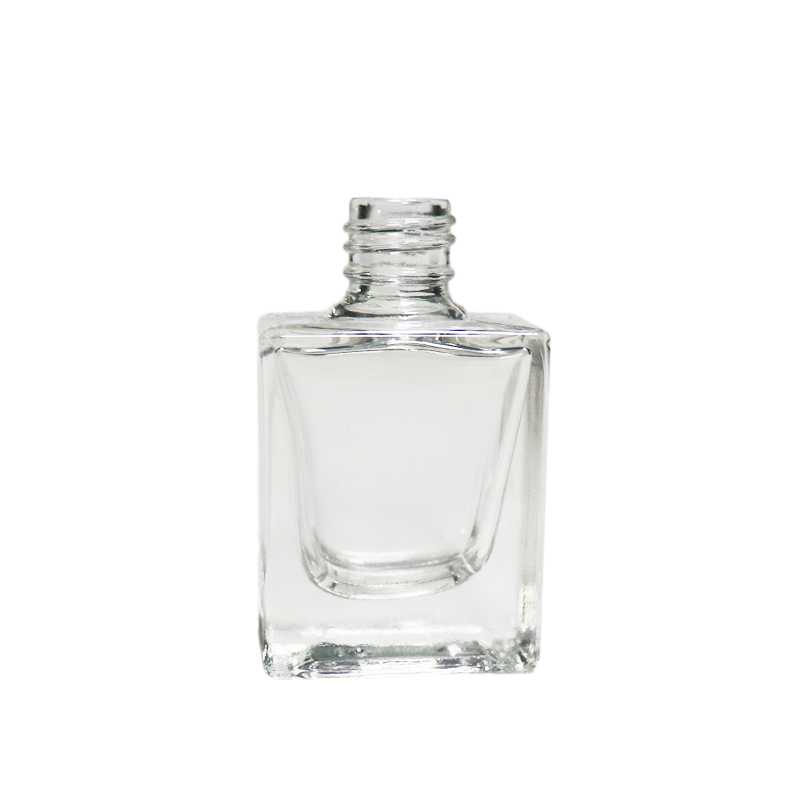 Luxury Screw top empty 60ml Square glass perfume spray bottle for perfume glass bottle