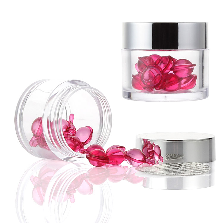Luxury Skin Care Cream Jar 1oz 2oz 4oz 16oz with Rose Gold Lid