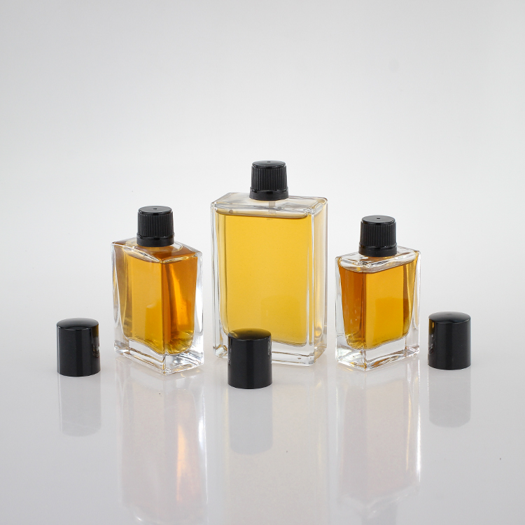 Luxury Skin Care Gold Essential Fragrance Oil Serum 30ml 50ml 100ml Cosmetic Dropper Glass Bottle With Screw Cap