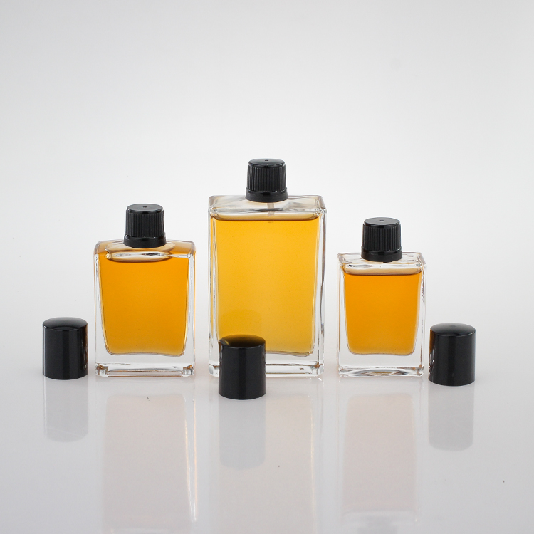 Luxury Skin Care Gold Essential Fragrance Oil Serum 30ml 50ml 100ml Cosmetic Dropper Glass Bottle With Screw Cap