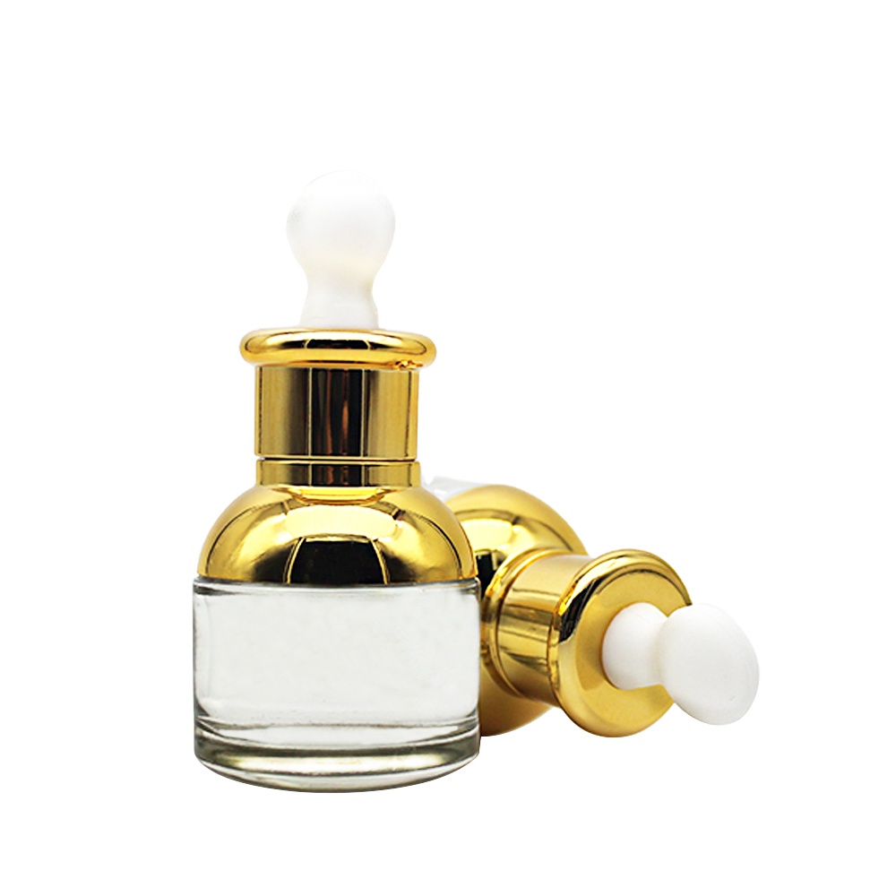 Luxury Skin care glass Serum bottles 30ml 50ml Essential Oil Dropper Bottle For Serum