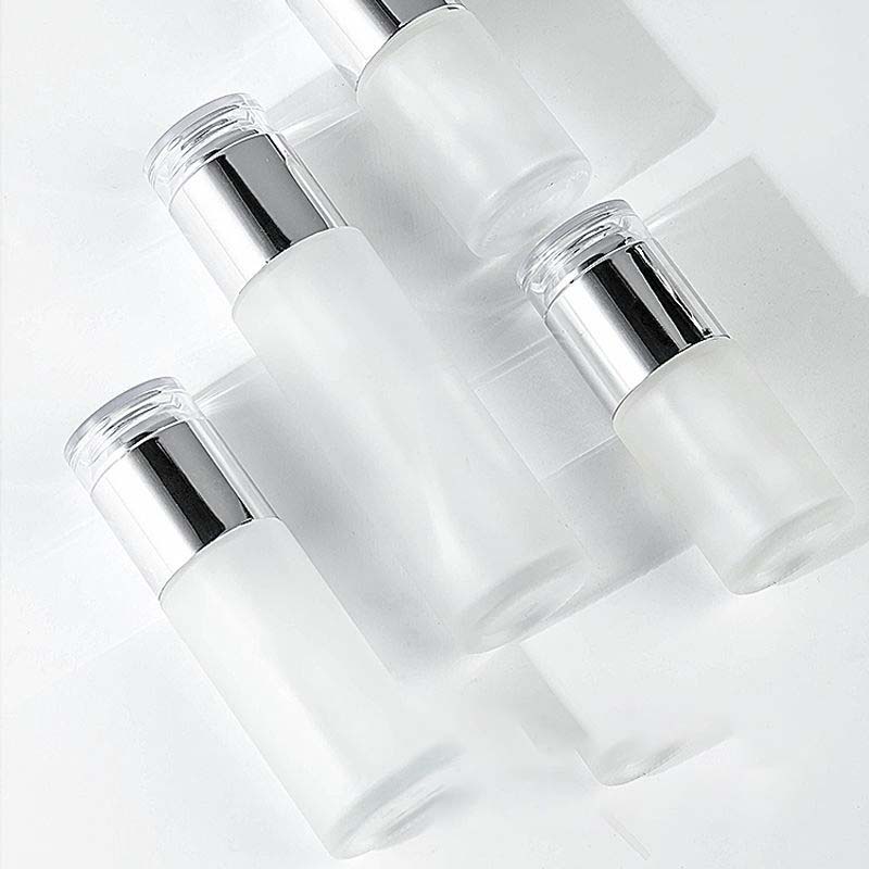 Luxury Skincare Cosmetic Containers 50ml Lotion Cream Serum Glass Bottle Packaging Container for Cosmetic