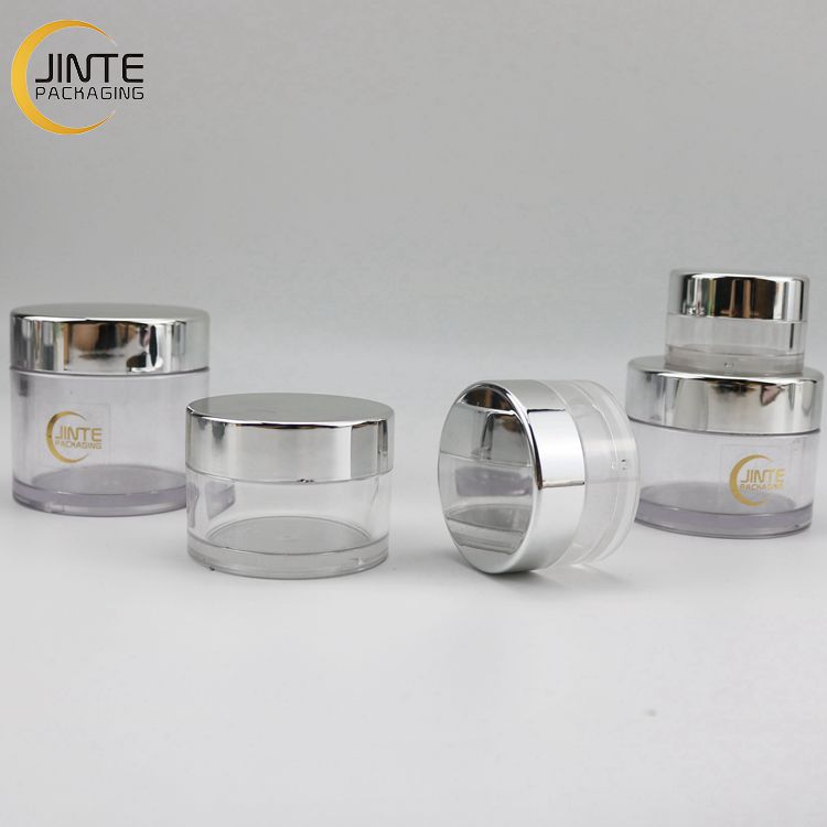 Luxury Skincare Packaging Cosmetic Container 1oz 2oz 3oz 5oz 6oz 8oz  PETG  Plastic Jars  For Cream Butter Scrub
