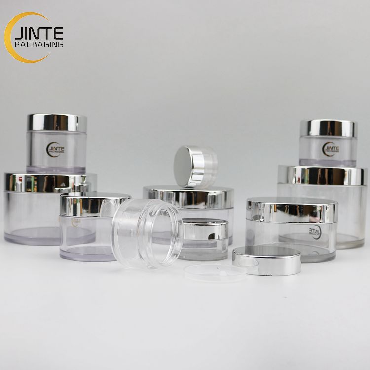 Luxury Skincare Packaging Cosmetic Container 1oz 2oz 3oz 5oz 6oz 8oz PETG Plastic Jars For Cream Butter Scrub