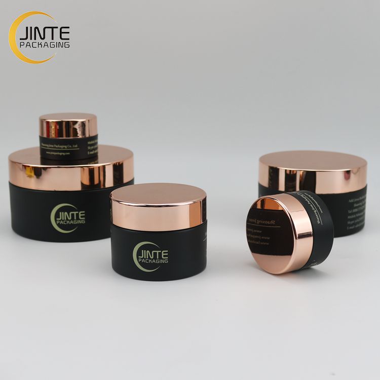 Luxury Skincare Packaging Cosmetic Container 1oz 2oz 3oz 5oz 6oz 8oz PETG Plastic Jars For Cream Butter
