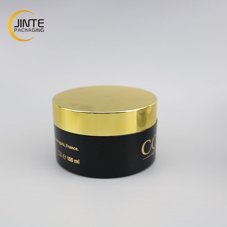 Luxury Skincare Packaging Cosmetic Cream PETG Round Jar For Cream /Tea