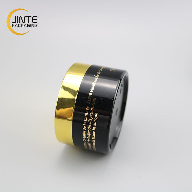 Luxury Skincare Packaging Cosmetic Cream PETG Round Jar For Cream /Tea