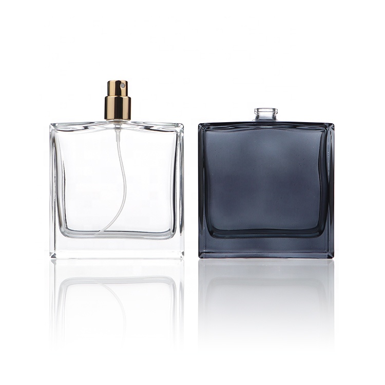 Luxury Spray Color Empty Perfume Bottles 100ml Glass Bottle Perfume Women And Men