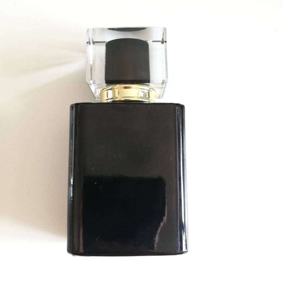 Luxury Square Glass 50ml Empty Perfume Spray Botte