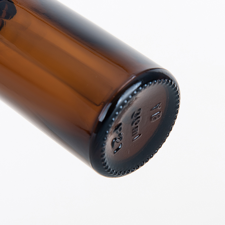 Luxury Various Size Dropper Bottles 1 oz 10ml 15ml Cosmetic Amber Glass Essential Oil Bottle 5ml 30ml With Dropper