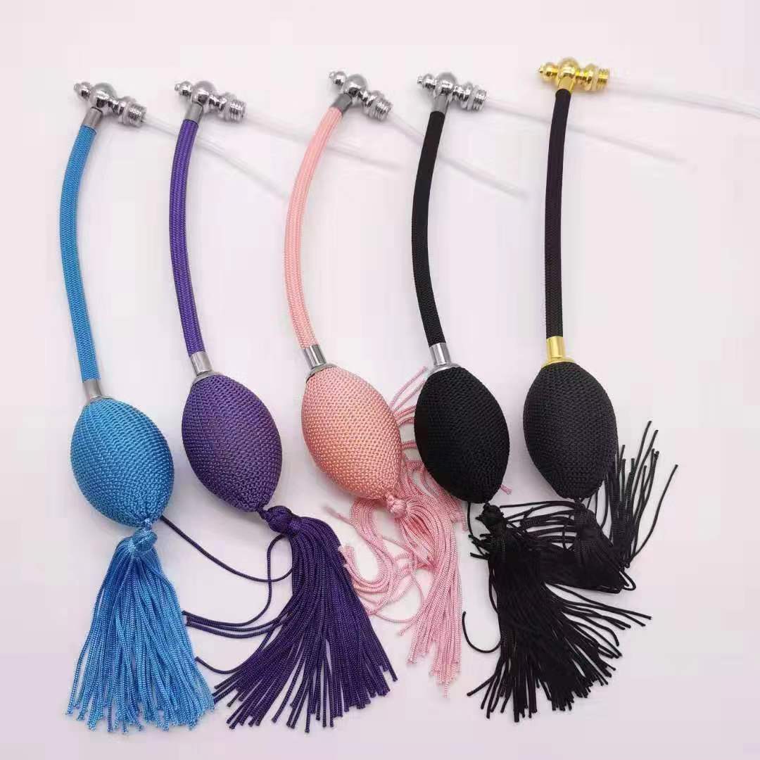 Luxury Vintage Style 100ml Perfume Spray Bottle Colorful Perfume Bulb Atomizer