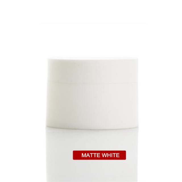 Luxury beauty cream jar 5g 10g 15g 20g 30g 50g empty white cosmetic plastic bottle jar