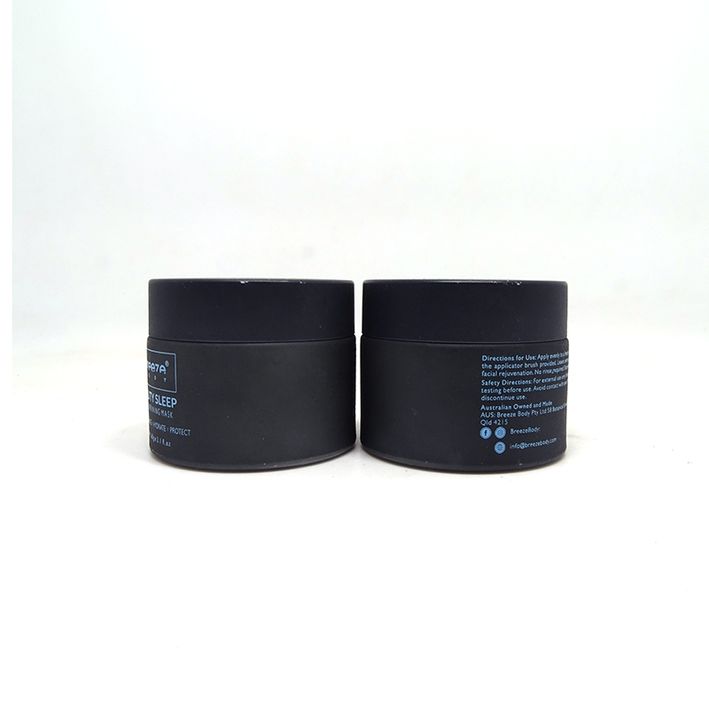 Luxury ceramic packaging 30g 50ml matte pink blue purple opal white glass cosmetic porcelain cream jar