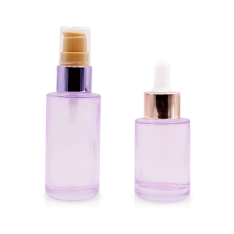 Luxury clear glass bottle essential oil or serum dropper bottle
