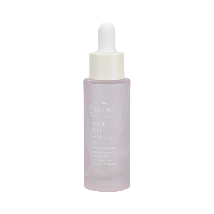 Luxury colors amber pink green frosted cosmetic bottles 30ml 50ml 70ml 1oz glass dropper bottles for serum