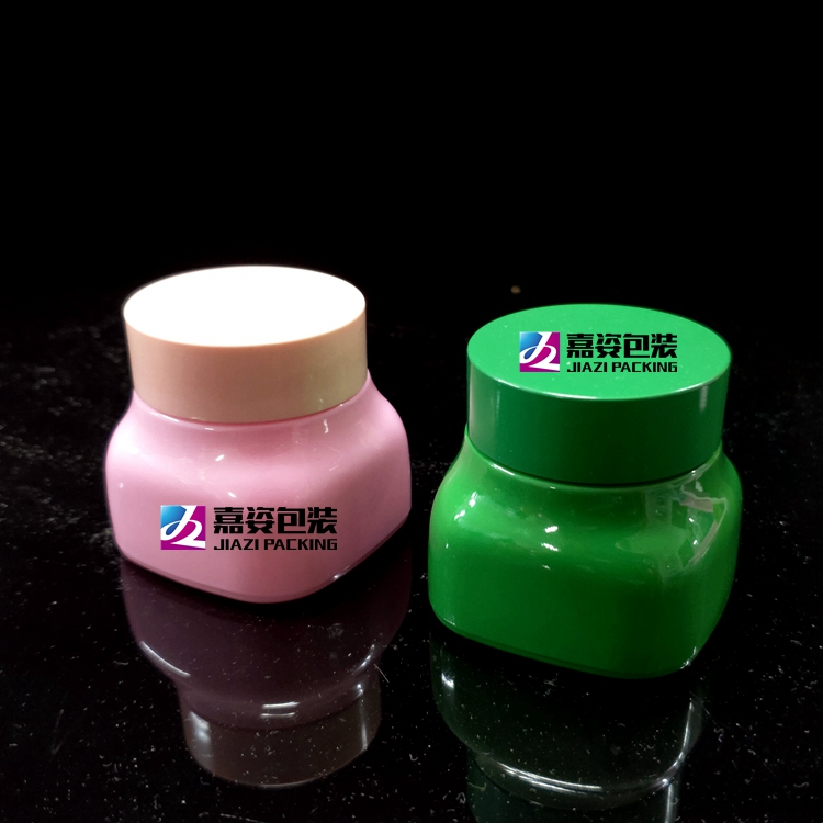 Luxury container packaging Cosmetics facial mask glass jar clay mask jar