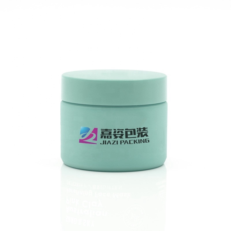 Luxury container packaging Cosmetics facial mask glass jar clay mask jar