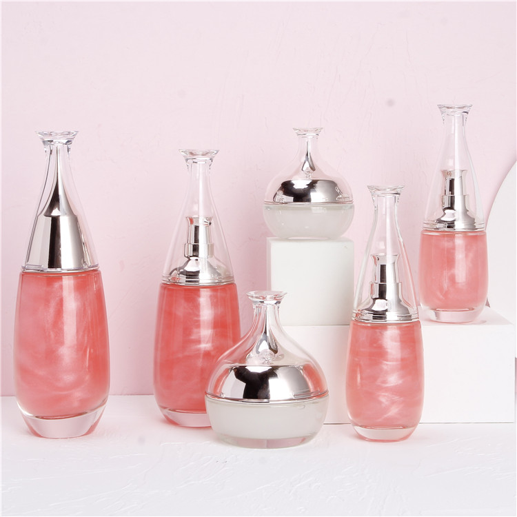 Luxury cosmetic containers empty cosmetic bottle set