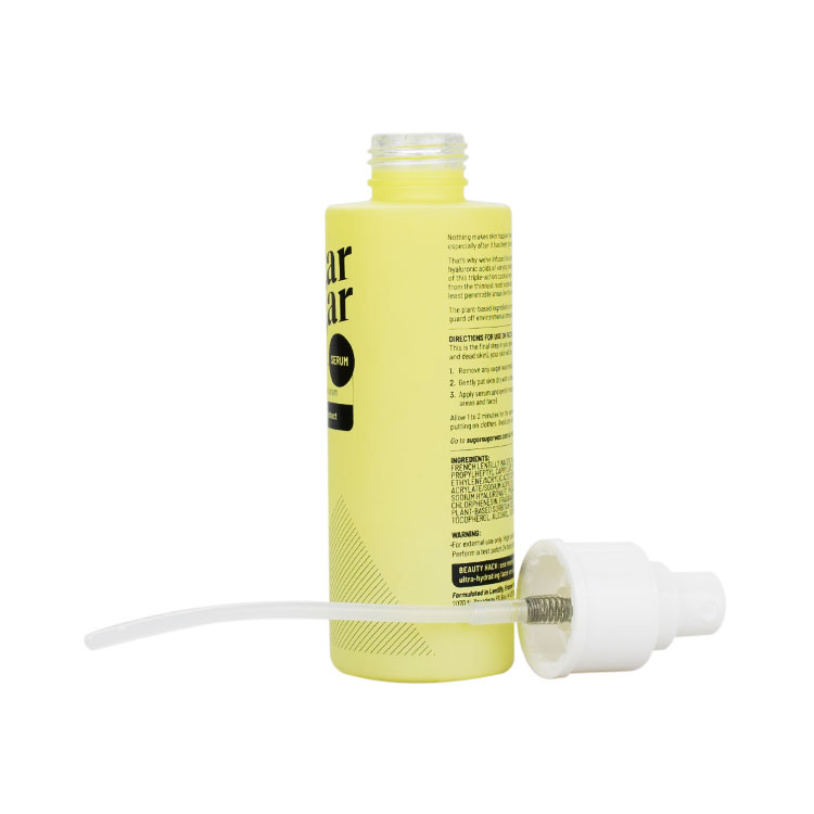 Luxury cosmetic oil bottles 100ml matte yellow glass argan oil sprayer bottle 50ml 100ml 120ml 150ml sprayer bottles