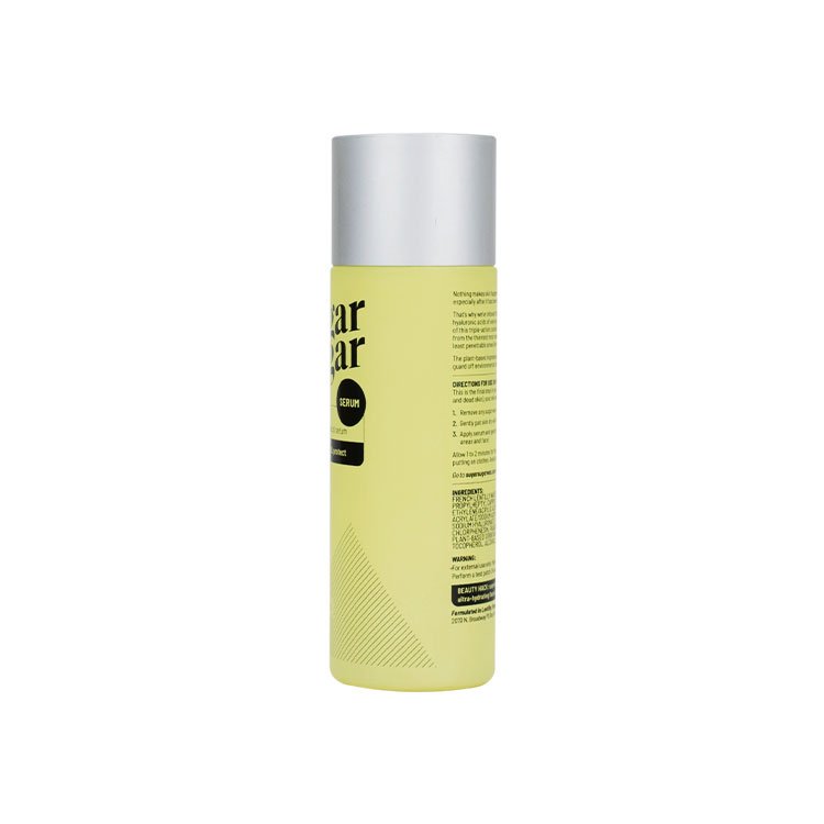 Luxury cosmetic oil bottles 100ml matte yellow glass argan oil sprayer bottle 50ml 100ml 120ml 150ml sprayer bottles