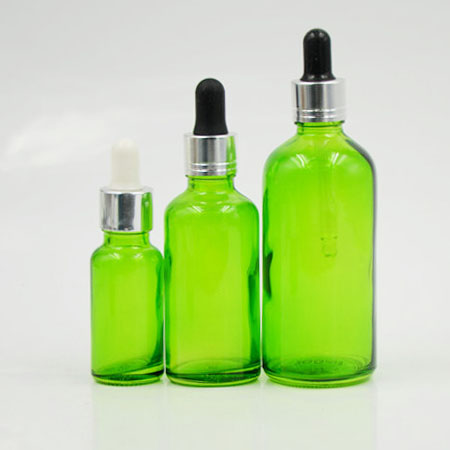 Luxury cosmetic packaging for essential oil skin care cosmetic glass jars and bottles