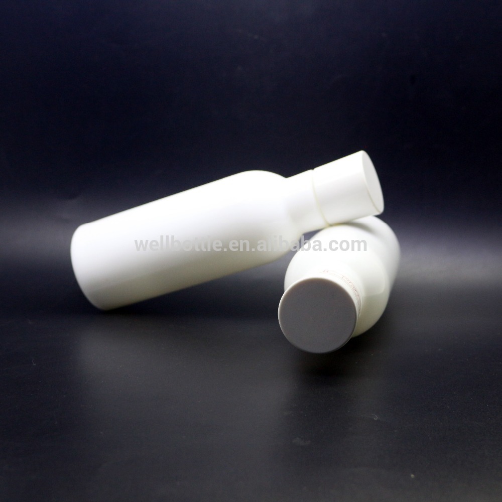 Luxury cosmetic packaging with white porcelain glass jar and glass bottle WP-01B