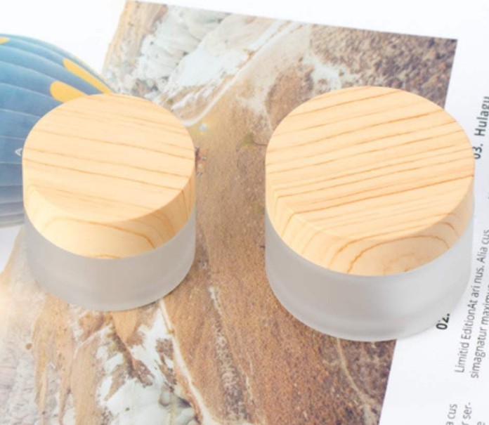 Luxury cosmetic packaging5g 10g 20g 30g 50g 60g 80g bamboo wooden cosmetic cream jars with plastic inner