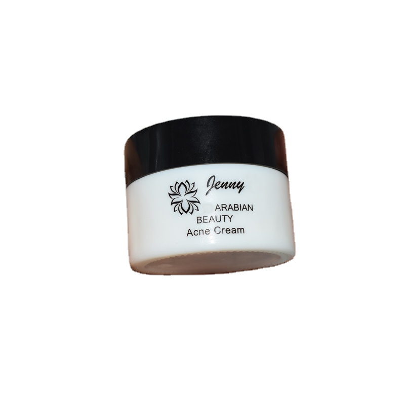 Luxury cosmetic skin care packaging white porcelain cream cosmetic glass jar with lid for body butter
