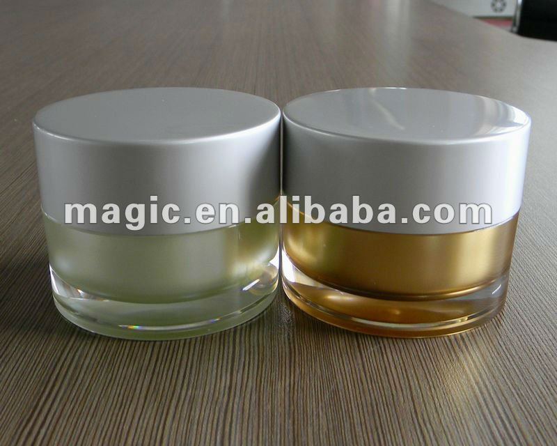 Luxury cosmetics packaging containers,empty cosmetic container,aluminum cream container