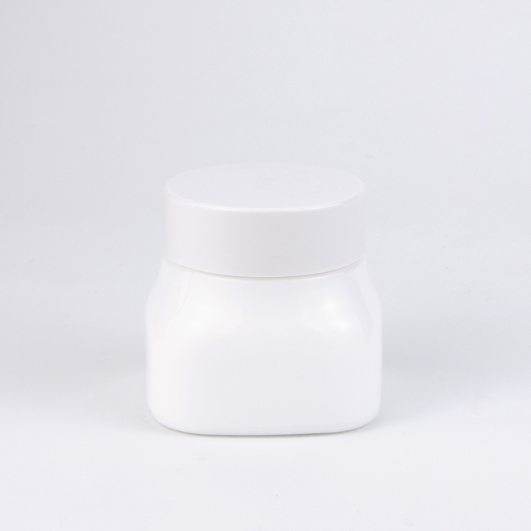 Luxury custom made 20g 30g 50g bamboo lid white cosmetic packaging cream ceramic jar with bamboo lid
