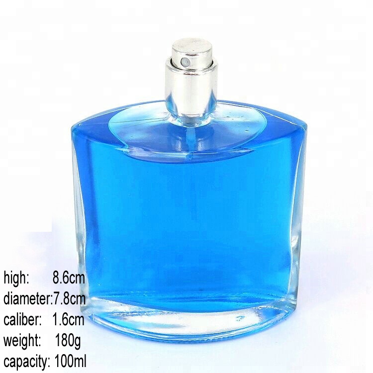 Luxury design 100ml empty vintage perfume bottles for purple bottle perfume