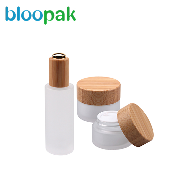 Luxury eco-friendly bamboo jar,cream jar,wooden jar