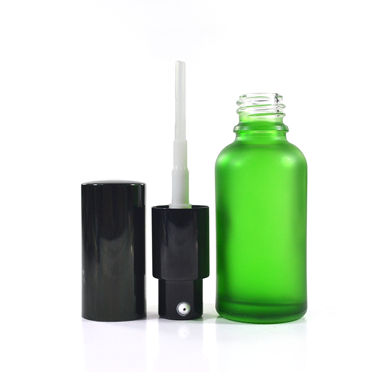 Luxury elegant 1 oz 2 oz 4 oz 15ml 30ml 50ml 100ml 120ml cosmetic attar oil glass dropper bottles with spray cap