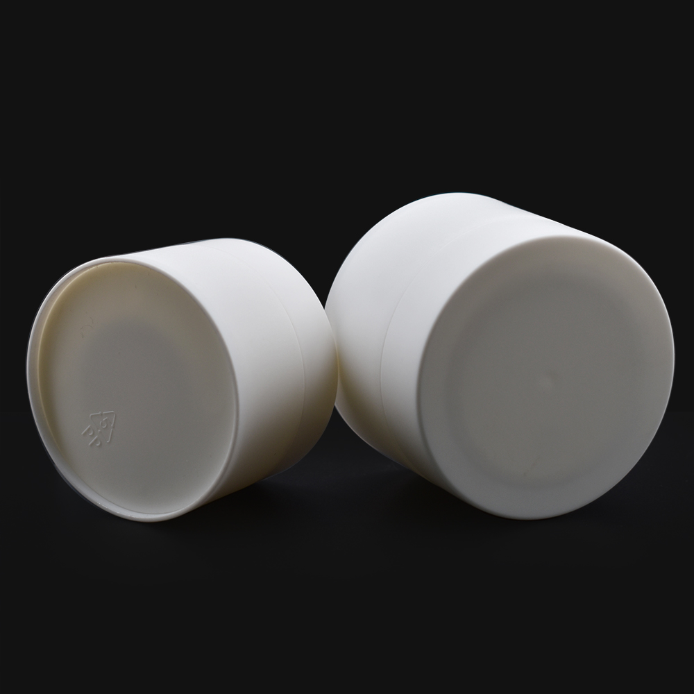 Luxury empty 3g 5g 10g 15g 30g 50g 80g cosmetic white PP plastic jar for skin care