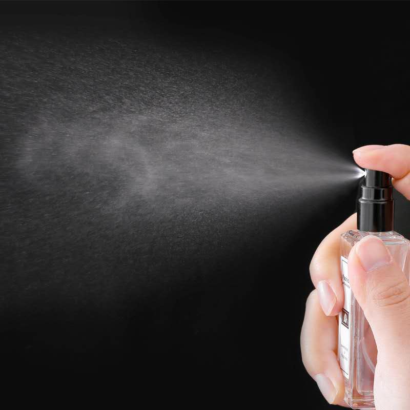 Luxury empty clear square 30 ml 50 ml perfume bottles manufacture