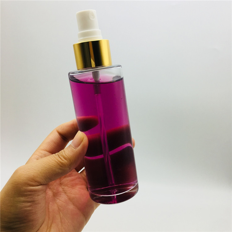 Luxury glass bottle for perfume with spray lid 85ml 100ml China