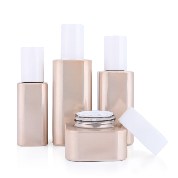 Luxury lotion container for skincare cosmetic packaging bottles