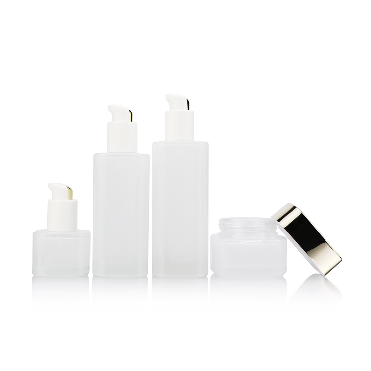 Luxury lotion container for skincare cosmetic packaging bottles